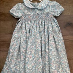 Floral Smocked Baby Dress